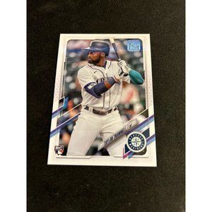 2021 Topps update baseball rookie card of Taylor trammell #us47